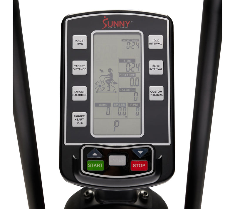 Sunny Smart Fan Bike w/ Unlimited Air Resistance — View 3
