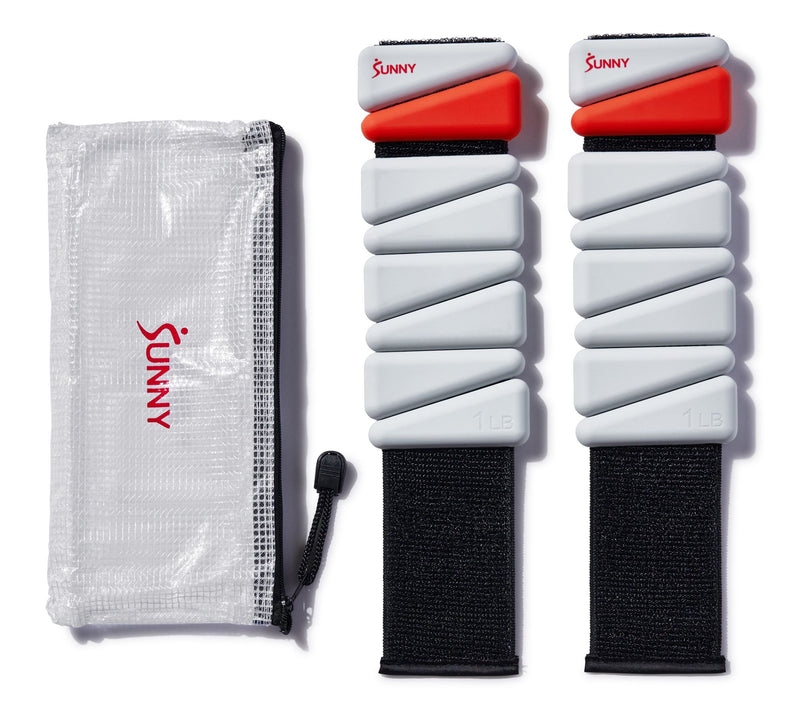 Sunny Adjustable Wrist Weight Set - 1lb — View 4