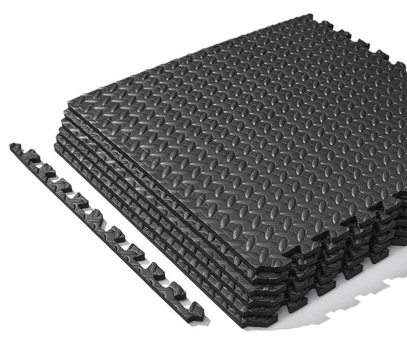 Sunny 1in Thick Puzzle Exercise Mat — View 2