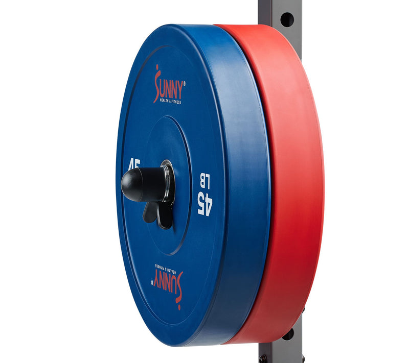 Sunny Adjustable Weight Plate Storage Rack Attachment — View 4