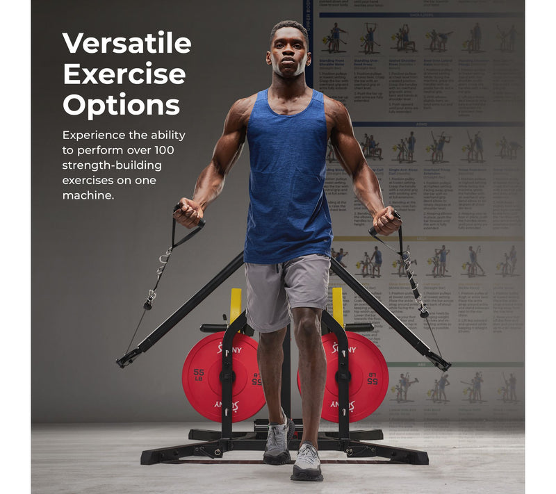 Sunny Multifunctional Strength Training Home Gym — View 2