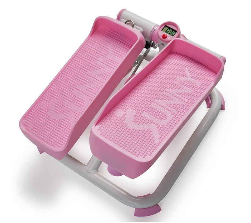 Sunny Pink Smart Mini Steppers w/ Resistance Band — View 5
