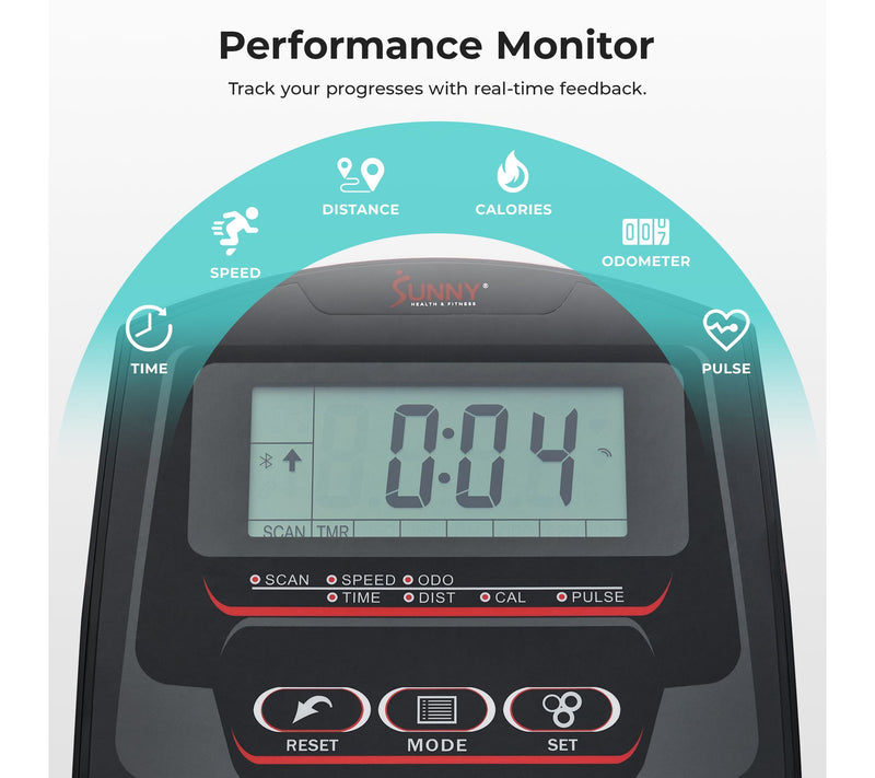 Sunny Smart Heavy-Duty Elliptical Training Machine — View 4