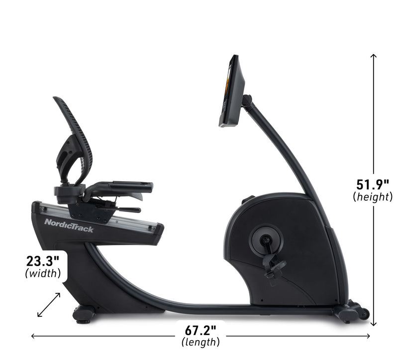NordicTrack 10 Recumbent Bike — View 3