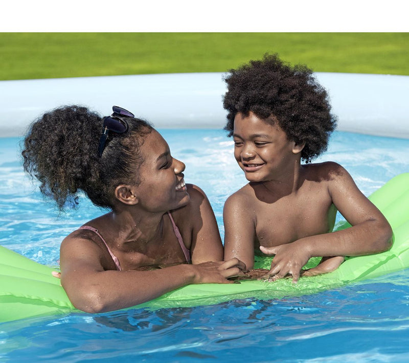 Bestway Inflatable Fast Set Pool Set Blue Abstract 13"x 33" — View 6