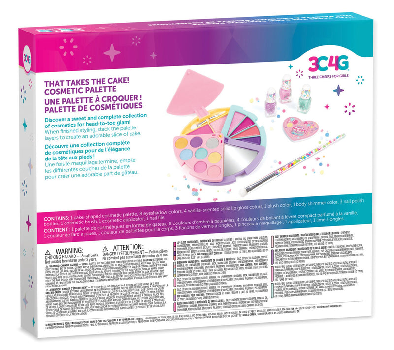 3C4G That Takes the Cake! 21pc Cosmetic PaletteSet — View 3