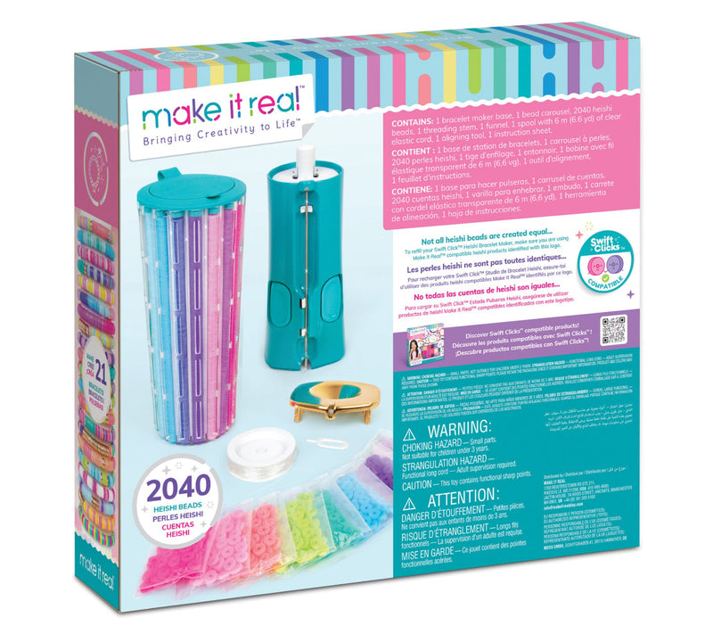 Make It Real Swift Clicks Heishi Bracelet MakerDIY Kit — View 3