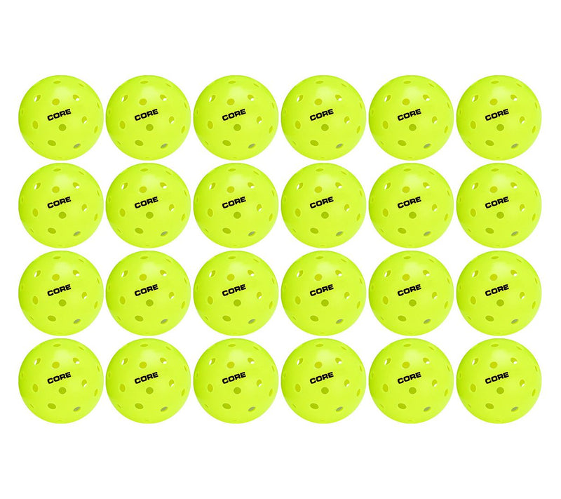 CORE Pickleball Outdoor Neon Balls - 24 Pack — Main view