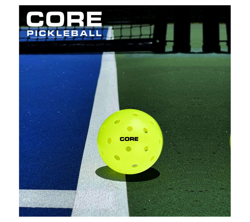CORE Pickleball Outdoor Neon Balls - 12 Pack — View 2
