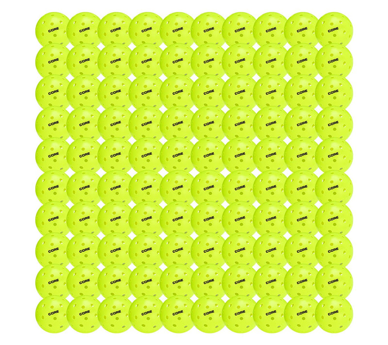 CORE Pickleball Outdoor Neon Balls - 100 Pack — Main view