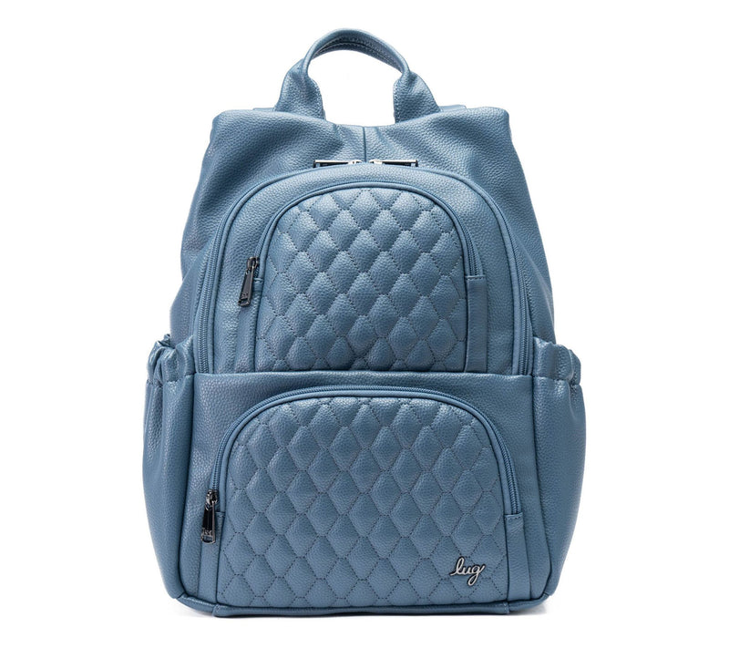 Lug Vegan Leather Quilted Backpack - Hatchback — View 17