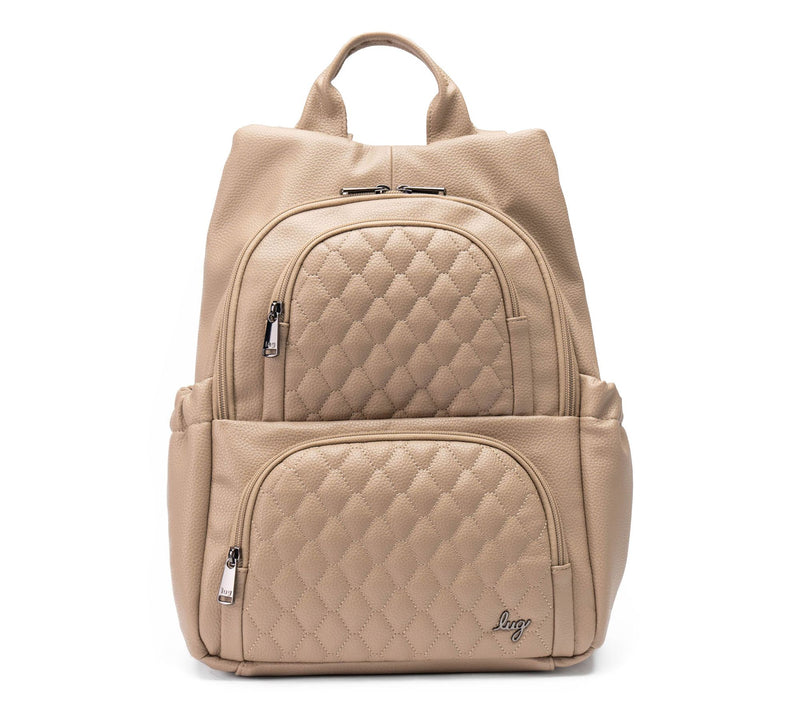 Lug Vegan Leather Quilted Backpack - Hatchback — View 13
