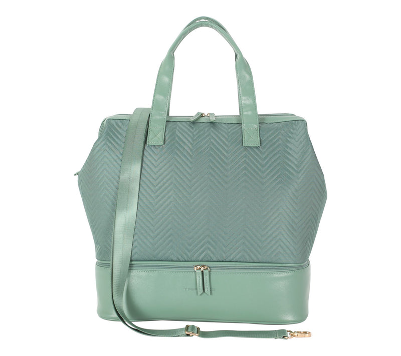 Triforce Evora Quilted Weekender Duffel Bag — View 9