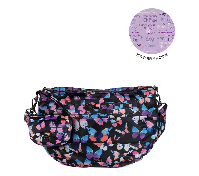 Lug Classic Pleated Crossbody - Scuffle — View 15