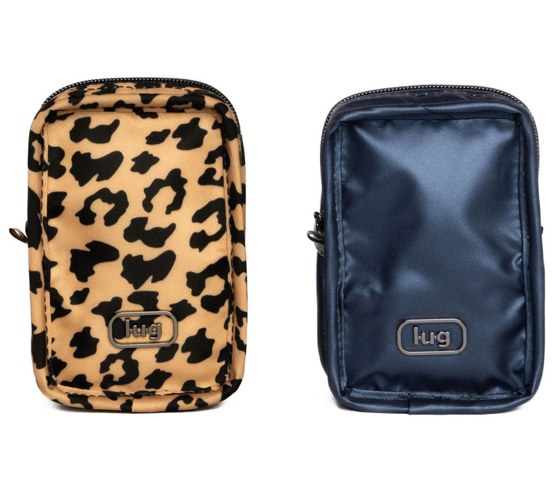 Lug Set of 2 Keychain Pouches - Drizzle — Main view
