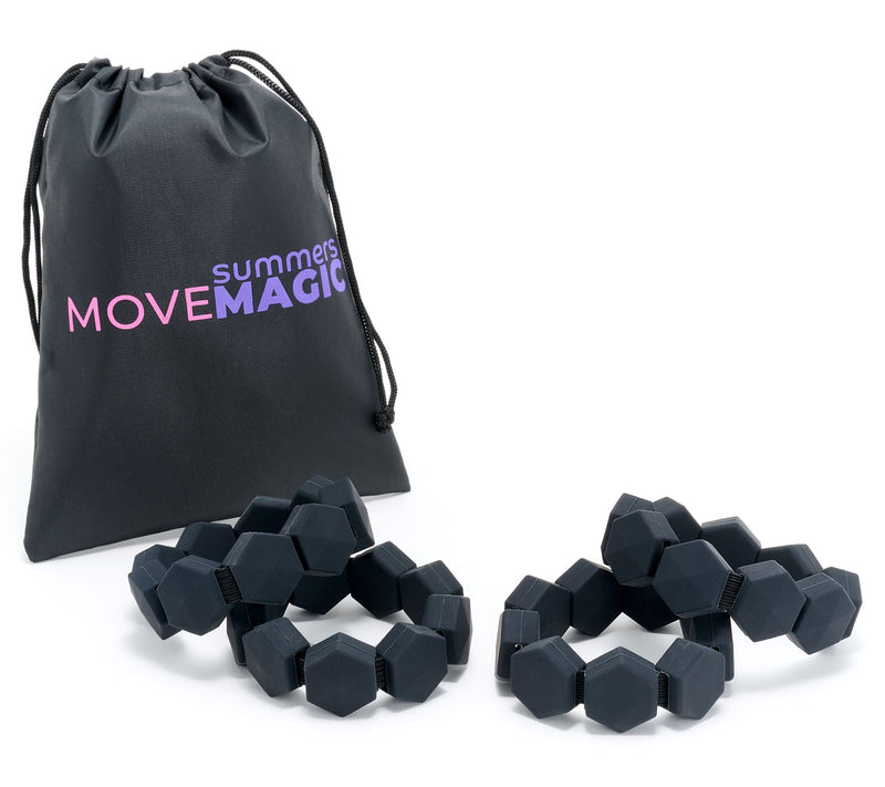 Summers Move Magic Weighted Bracelets Set of 4 with Travel Bag — View 3