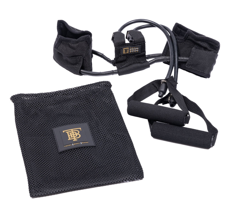 Total Body Bands Resistance Training w Bag & Wall Chart — View 3
