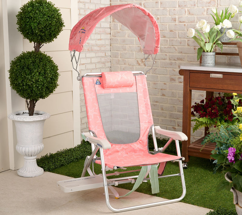 GCI Outdoor Big Surf Beach Chair with Tray & Sunshade — View 11