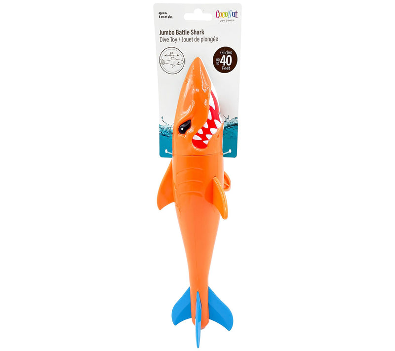 CocoNut Outdoor Jumbo Battle Shark Dive Toys 2pk — View 4