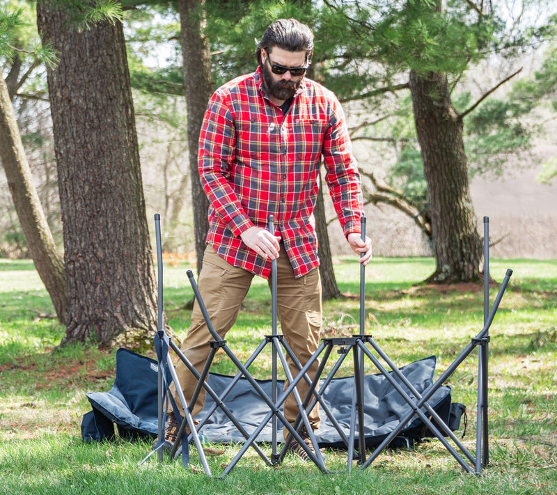 Timber Ridge Portable Double-Wide Loveseat Club Chair — View 6