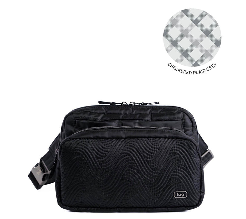Lug Classic Quilted Belt Bag Crossbody - Double Back — View 13