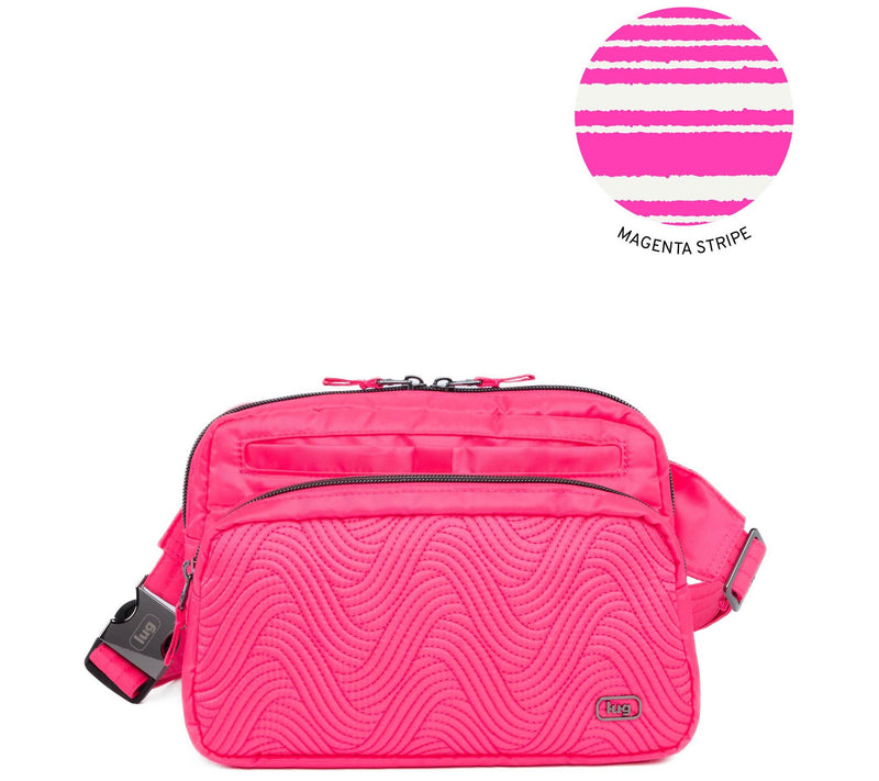 Lug Classic Quilted Belt Bag Crossbody - Double Back — Main view