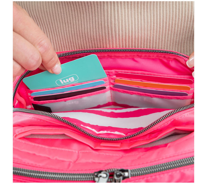 Lug Classic Quilted Belt Bag Crossbody - Double Back — View 23