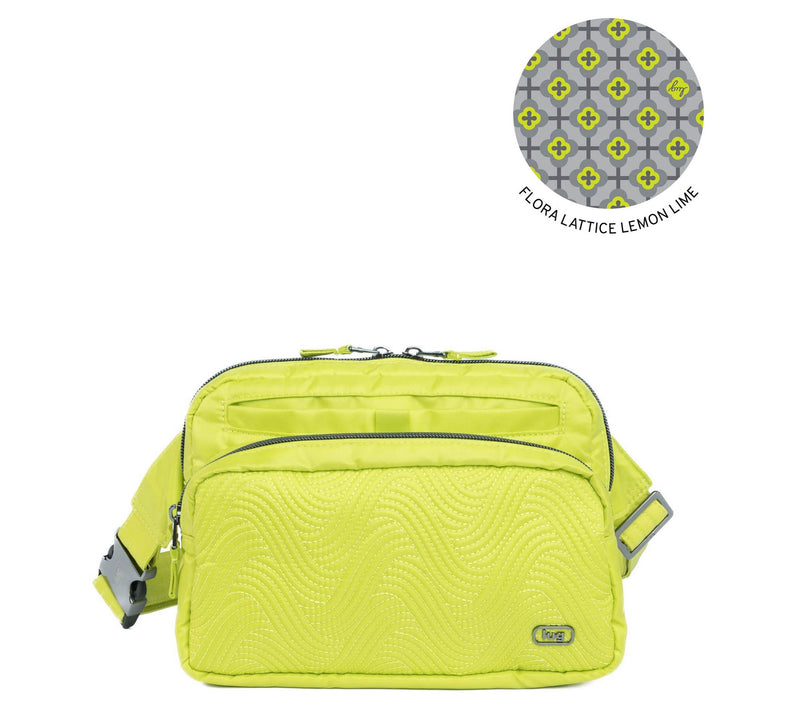 Lug Classic Quilted Belt Bag Crossbody - Double Back — View 17