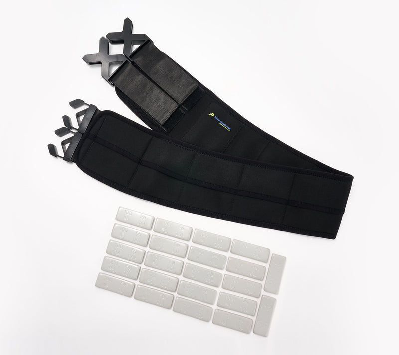 Power Wearhouse Adjustable Weighted Fitness Belt 5lbs — View 4