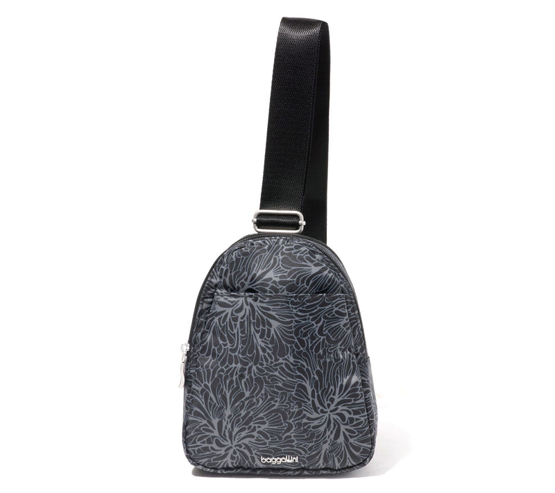 Baggallini Double Zip Mini Sling Bag — View 15