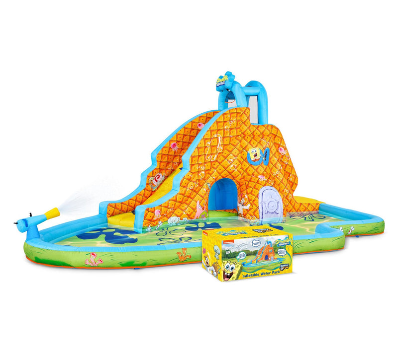 Sunny & Fun SpongeBob Slide 'N Spray InflatableWater Slide — View 3