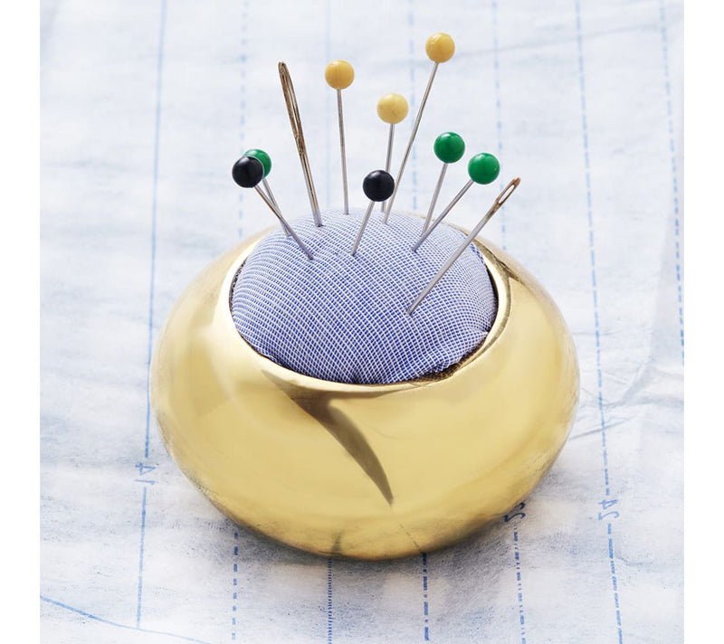 Kings County Set of 4 Brass Pincushions & Patte rn Weights — View 3