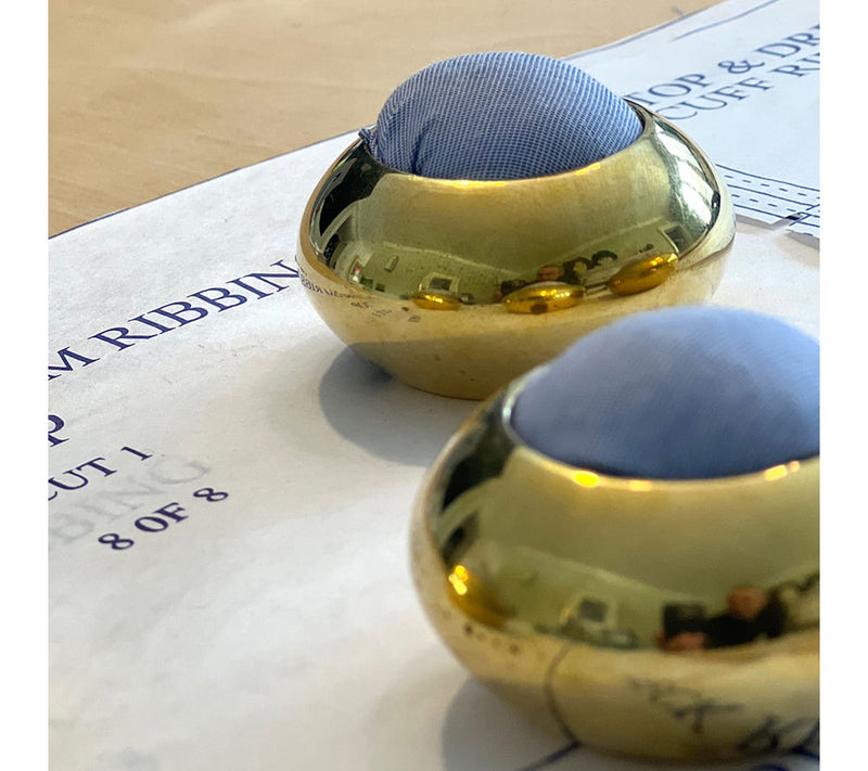 Kings County Set of 4 Brass Pincushions & Patte rn Weights — View 8