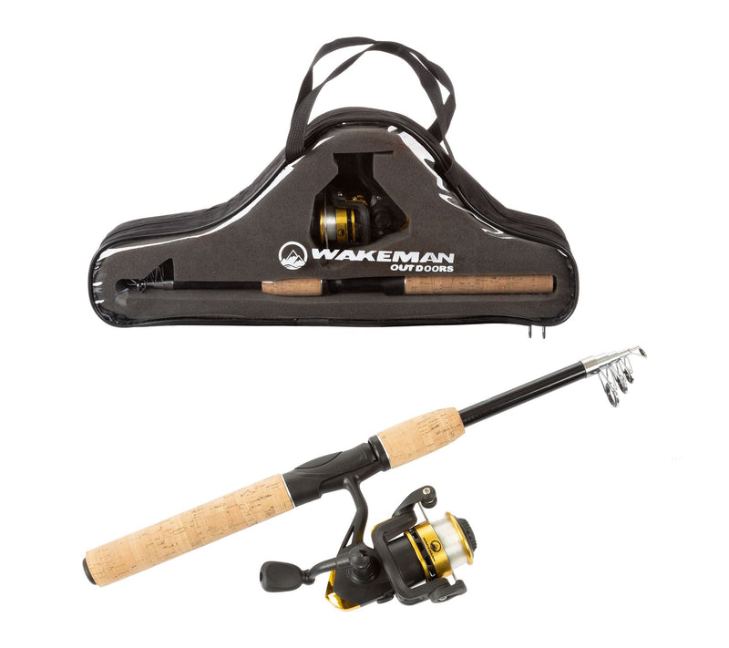 Wakeman Telescopic Carbon Fiber 5.5' Fishing Pole Ambidextrous — Main view