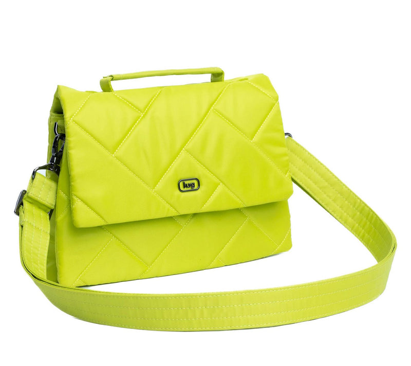 Lug Classic Quilted Crossbody with Top Handle - Plie 2 — View 18