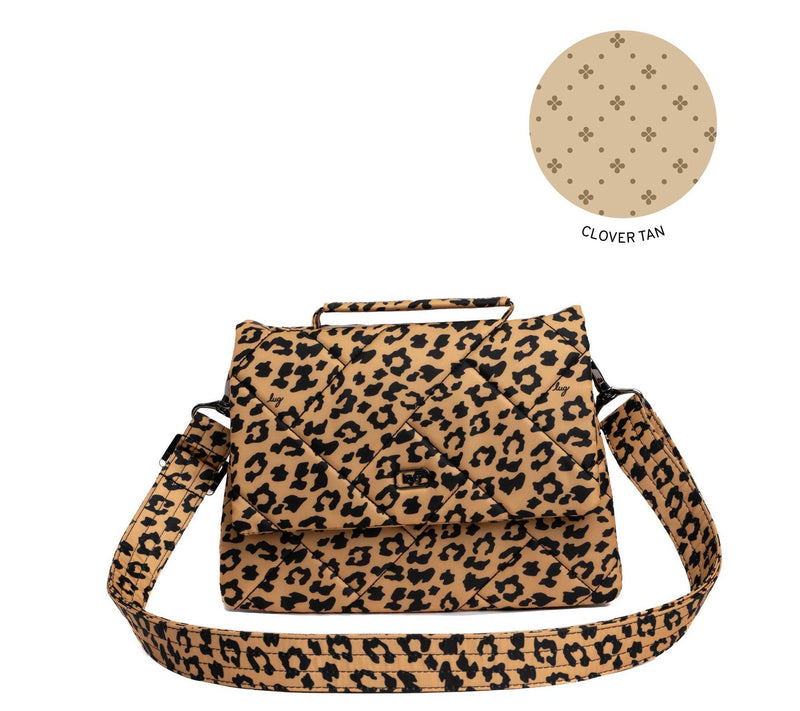 Lug Classic Quilted Crossbody with Top Handle - Plie 2 — View 15