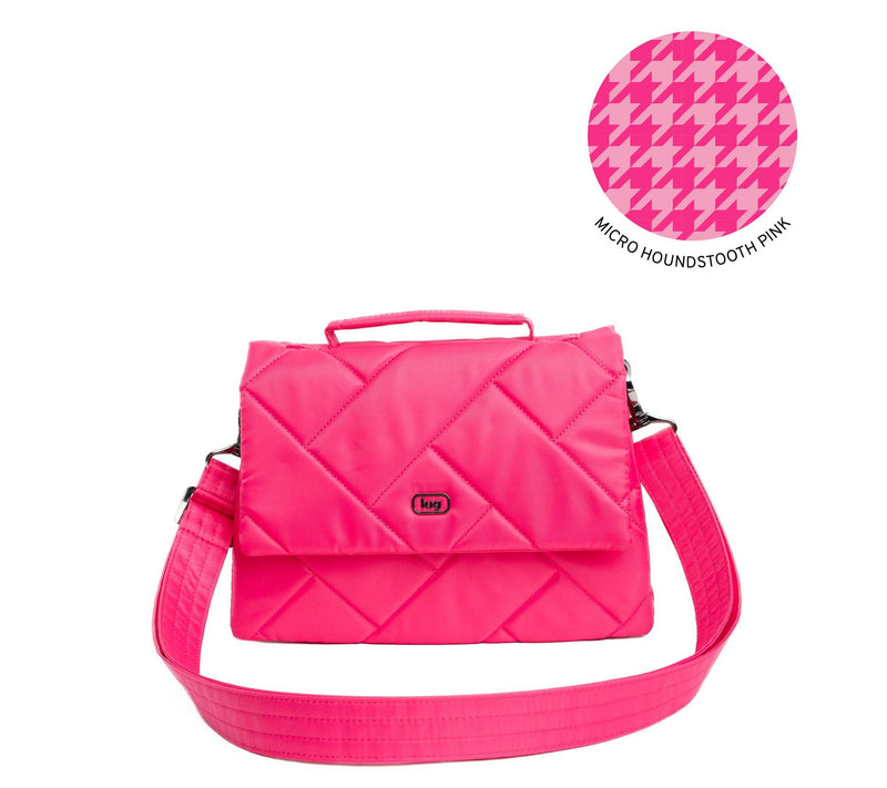 Lug Classic Quilted Crossbody with Top Handle - Plie 2 — View 13