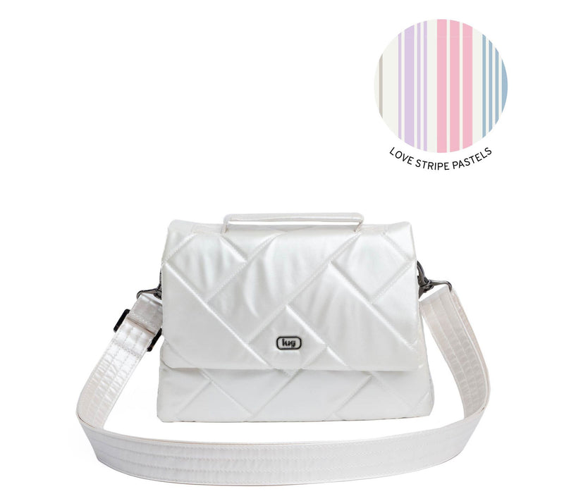 Lug Classic Quilted Crossbody with Top Handle - Plie 2 — View 8