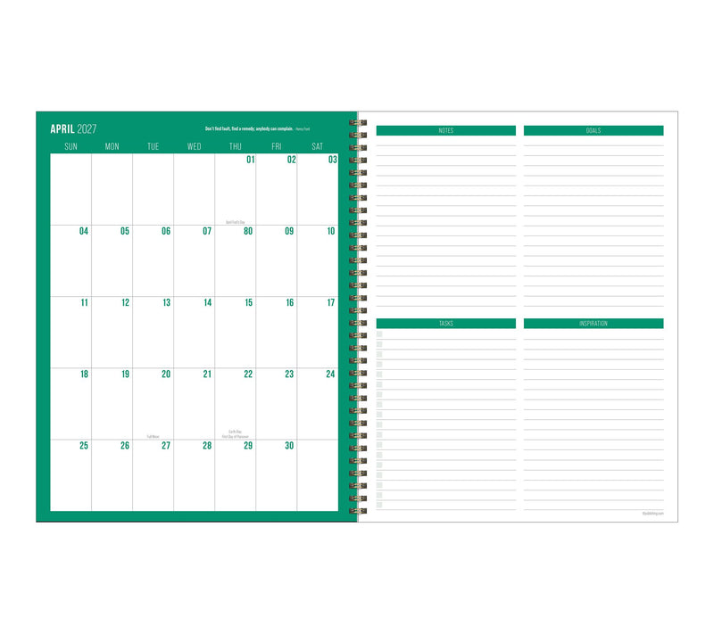 TF Publishing In the Jungle Weekly Monthly Planner July 2026 — View 4