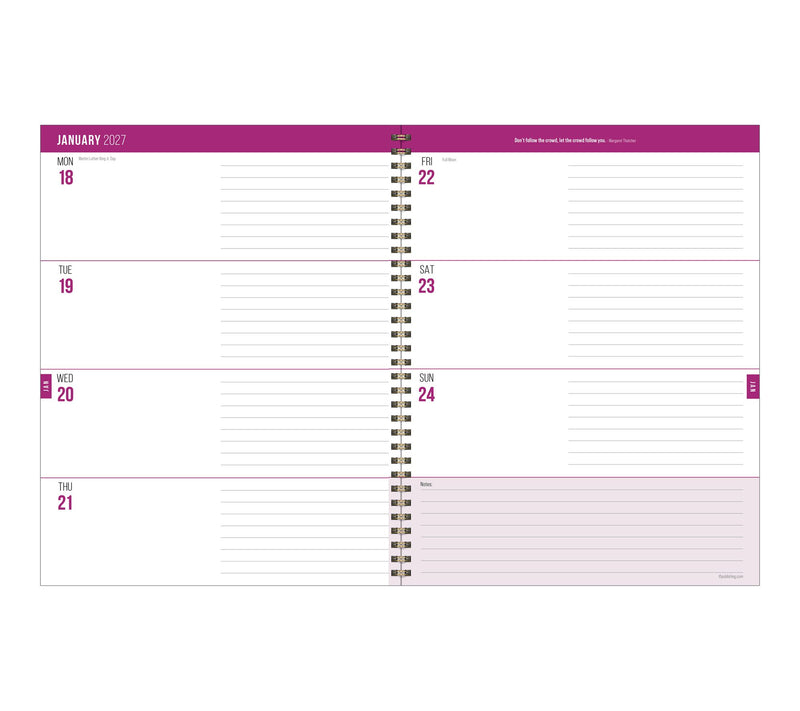 TF Publishing Statement Stripe Weekly Monthly Planner July '26 — View 4