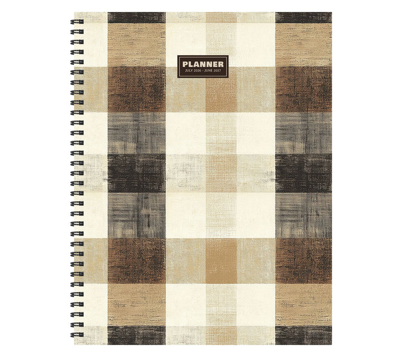TF Publishing Checkered Cowboy Weekly Monthly Planner July '26 — Main view