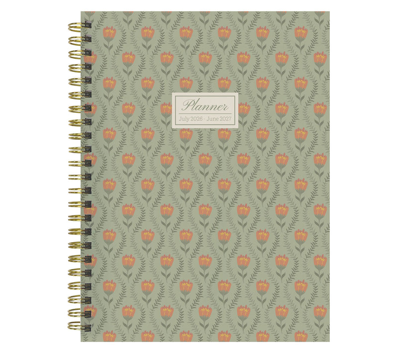 TF Publishing Posies Medium Weekly Monthly Planner July 2026 — View 3