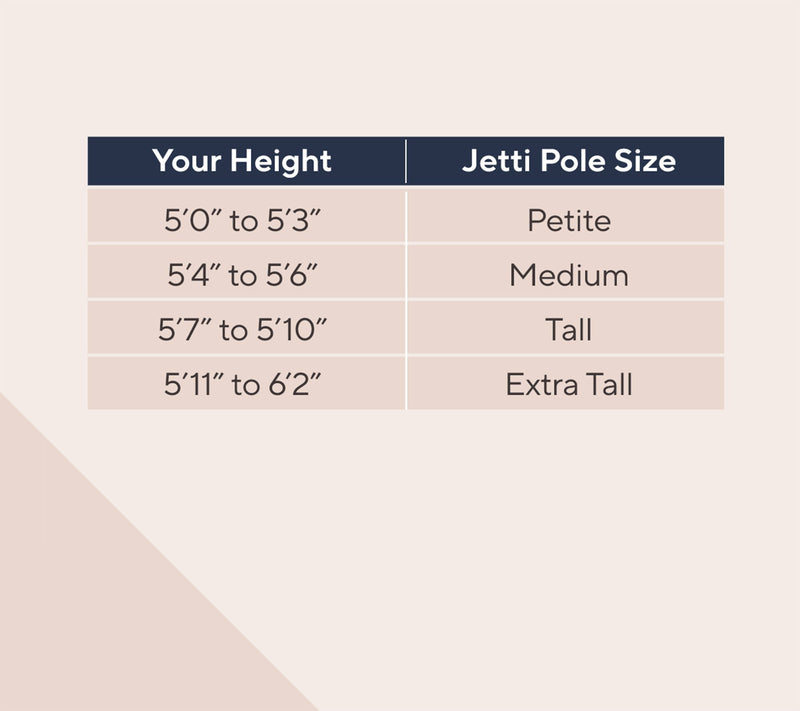 Jetti Weighted Walking Poles w Bag and 2 Light Attachments — View 9