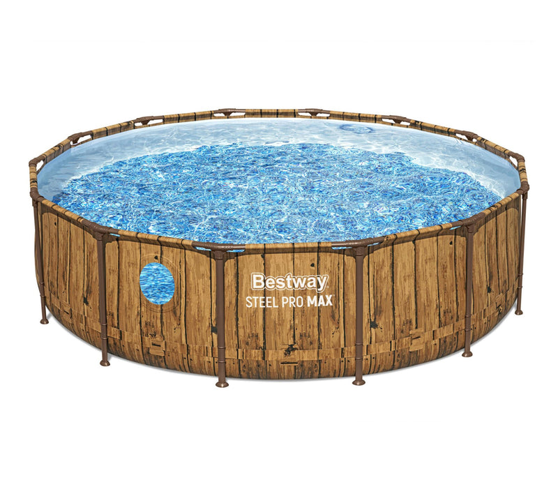 Bestway Steel Pro MAX Splashview Swimming PoolSet — View 2