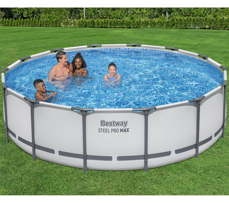 Bestway Steel Pro MAX 14' x 42" Above Ground Swimming Pool Set — View 7