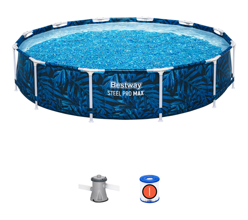 Bestway Steel Pro MAX 12' x 30" Round SwimmingPool Set — Main view