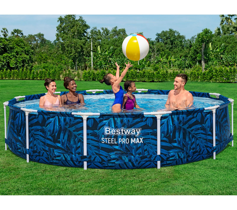 Bestway Steel Pro MAX 12' x 30" Round SwimmingPool Set — View 7