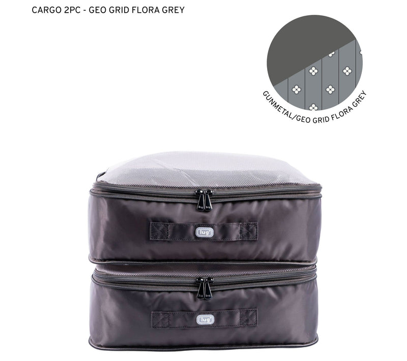 Lug Classic Set of 2 Medium Compression Cubes - Cargo — View 7