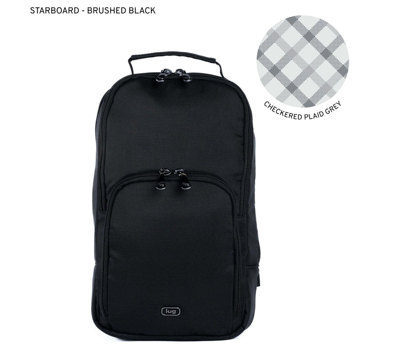 Lug Brushed Sling Bag - Starboard — View 3