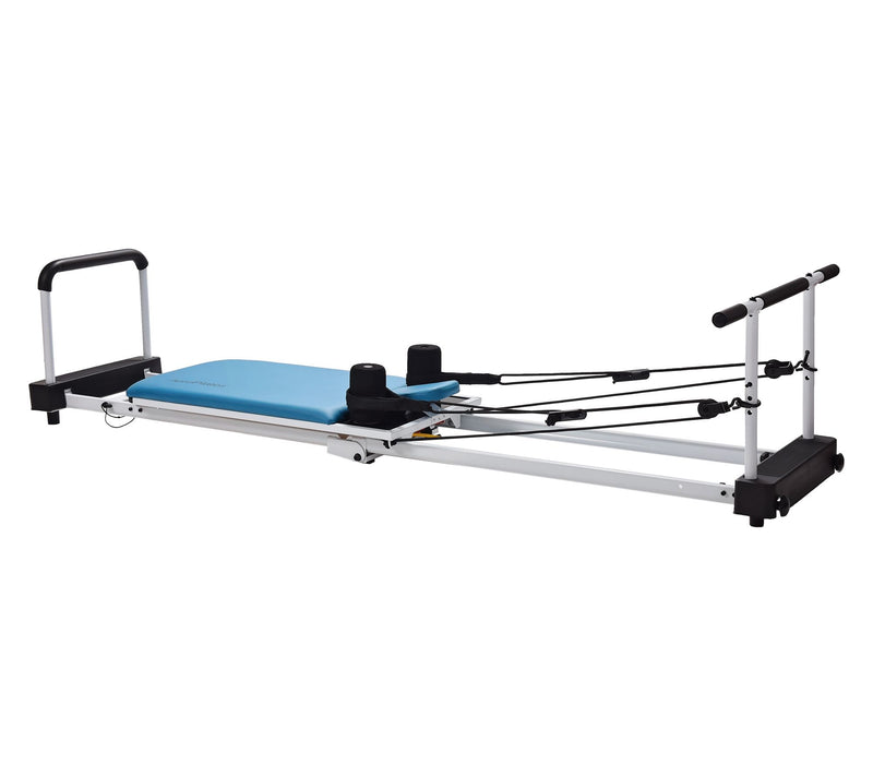 Pilates Home Studio 4-Cord Reformer with DVDs and Wallchart — View 7